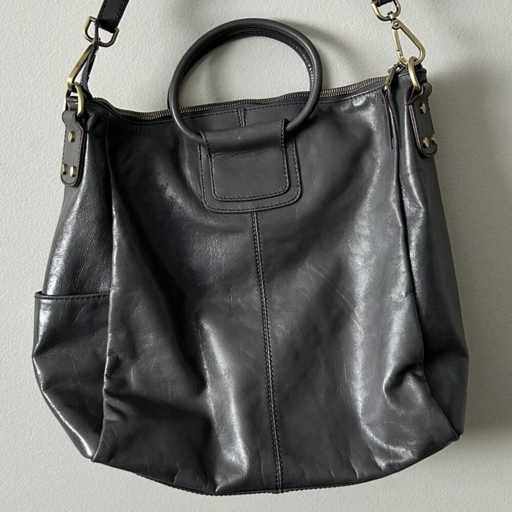 HOBO Genuine Leather Large Sheila Satchel Handbag